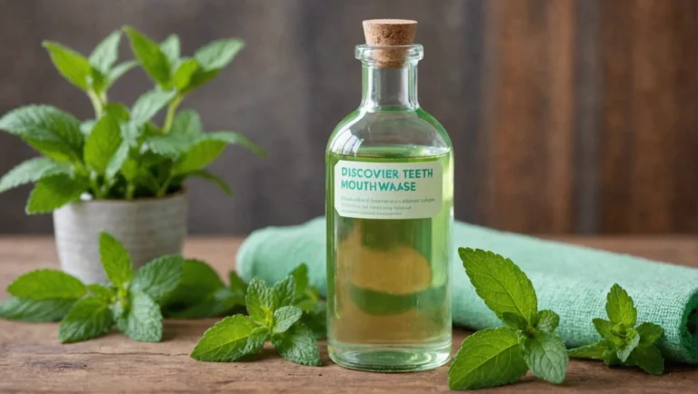Quels bains de bouche naturels utiliser pour une bonne hygiène bucco-dentaire ?