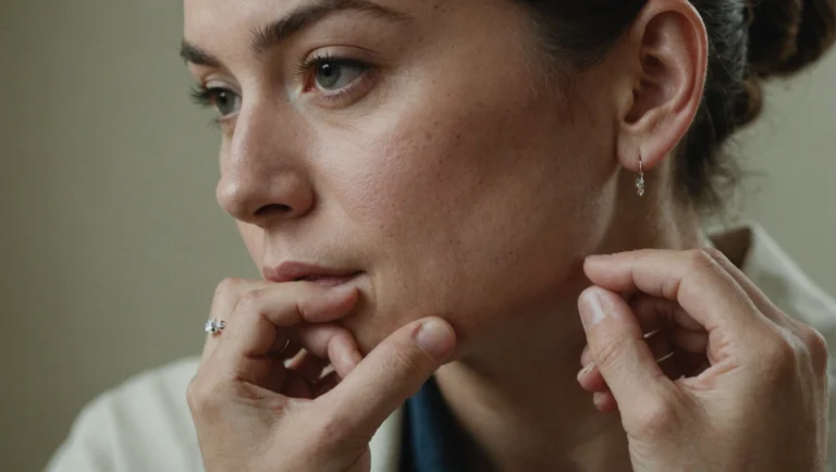 comment enlever des boucles d'oreilles médicales