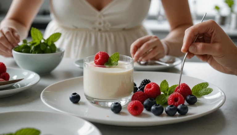 panna cotta grossesse