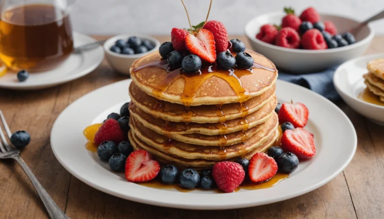 pancake flocon d'avoine et yaourt