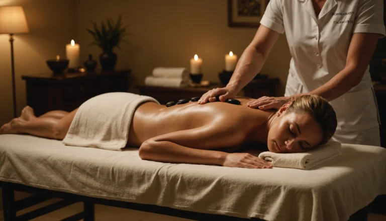 massage amincissant avantaprès