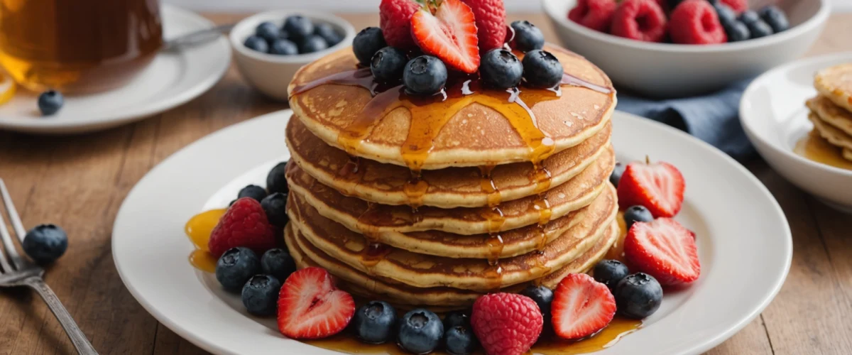 pancake flocon d'avoine et yaourt
